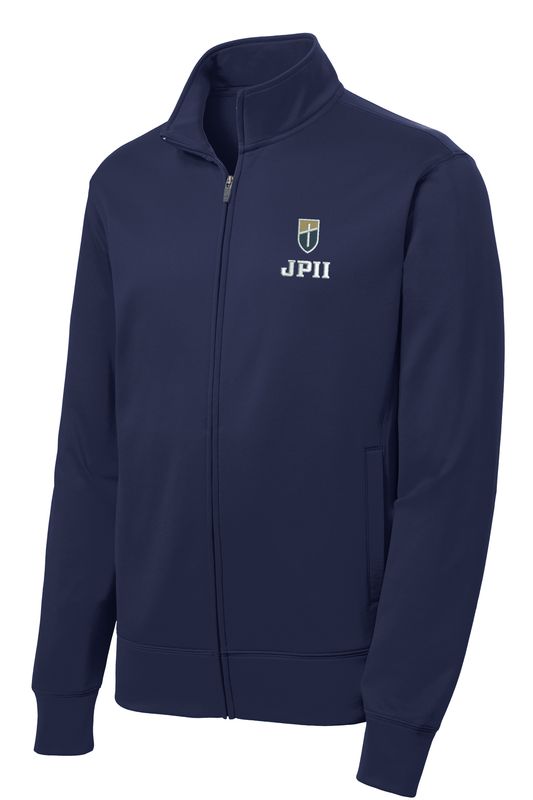 ZIP - SportTek Navy Fullzip Shield+JPII