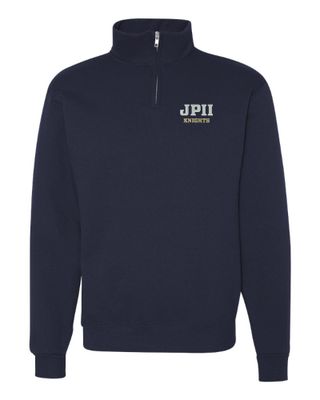 ZIP - Jerzees Navy QtrZip JPII+Knights