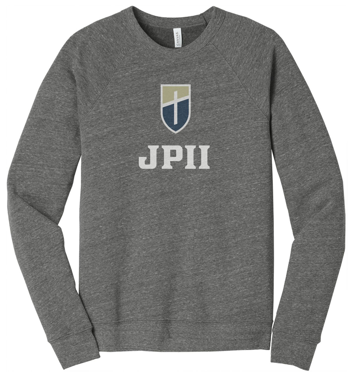 SWSHT - BC Grey Triblend Vntg Shield+JPII