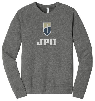 SWSHT - BC Grey Triblend Vntg Shield+JPII
