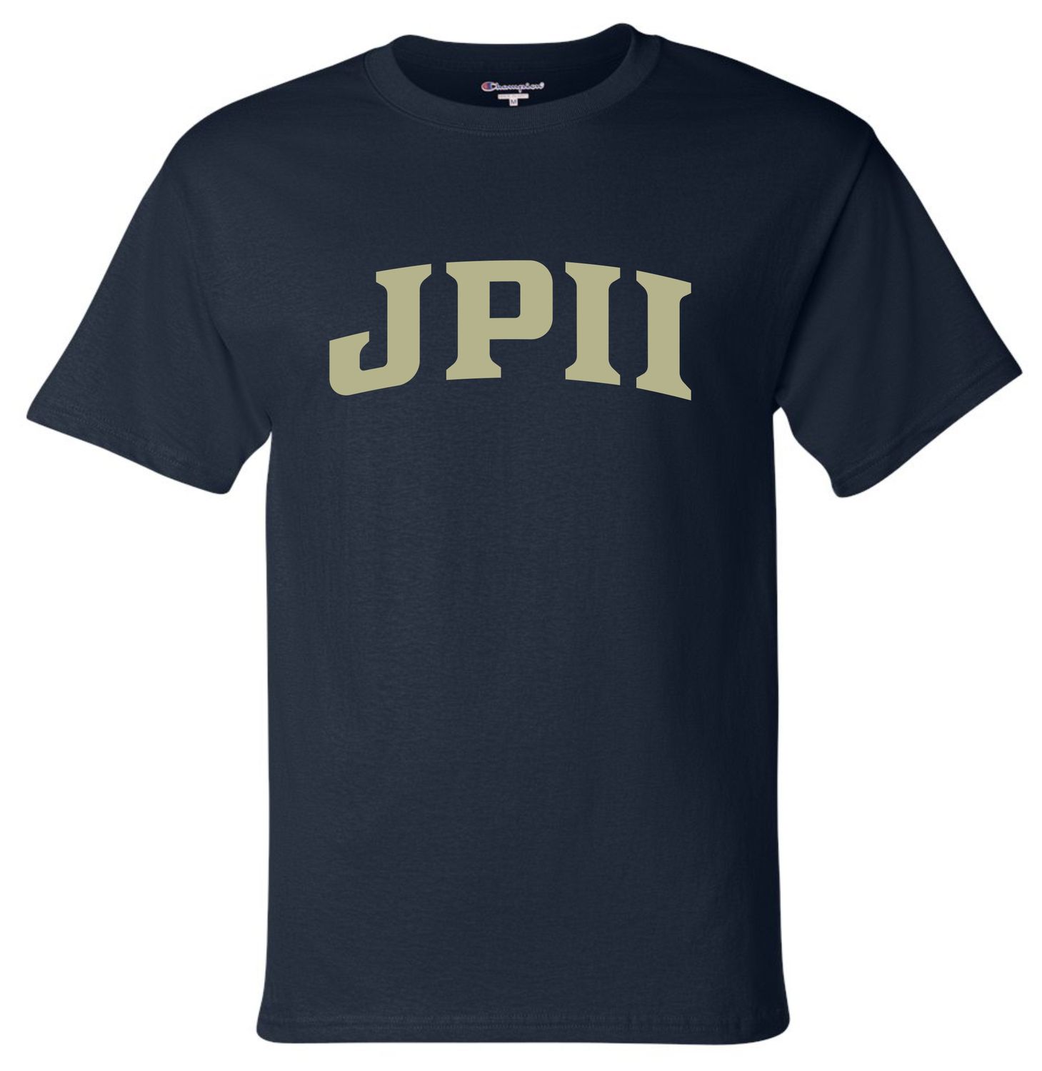 SS TEE - Champion Arched  JPII Gold