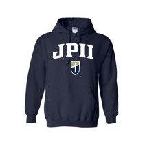 HOODIE - Gildan Arched JPII + Shield