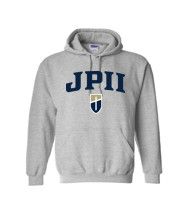 HOODIE - Gildan Arched JPII + Shield