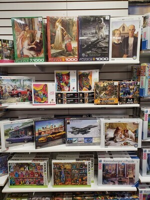 Puzzles 1000 piece count and up
