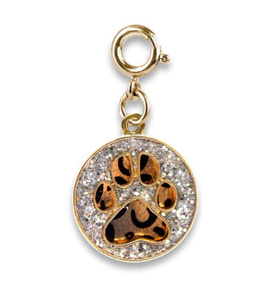 Charm Leopard Paw Gold