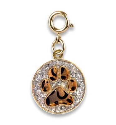 Charm Leopard Paw Gold