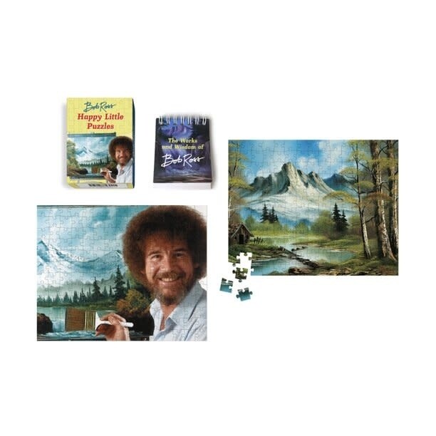 Mini Kit Bob Ross Happy Little Puzzles