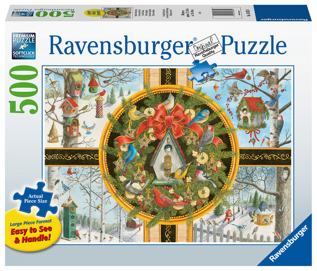 500pc Christmas Songbirds Large Format
