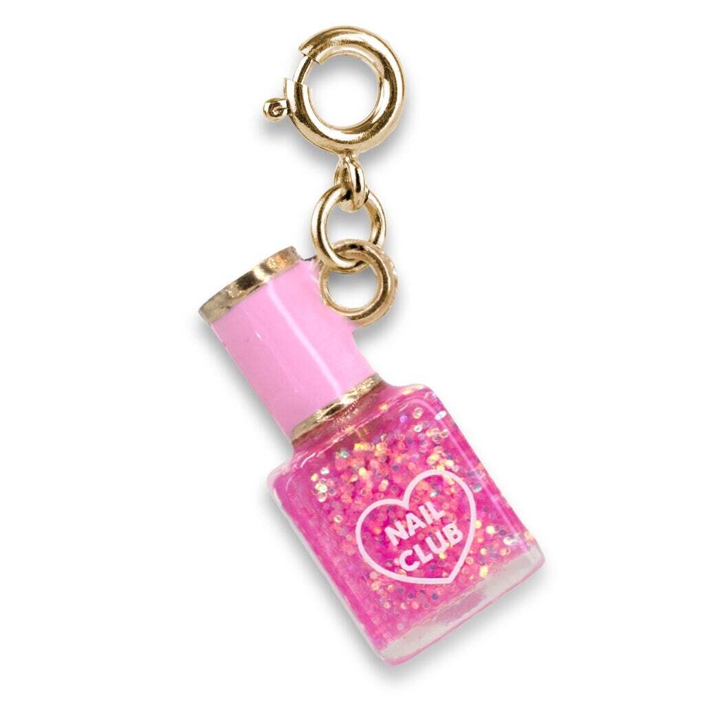 Charm Glitter Nail Polish Gold