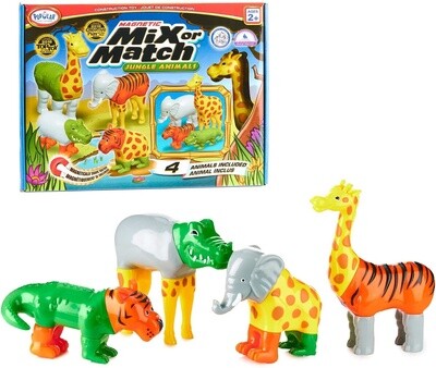 Magnetic Mix or Match Animals Jungle