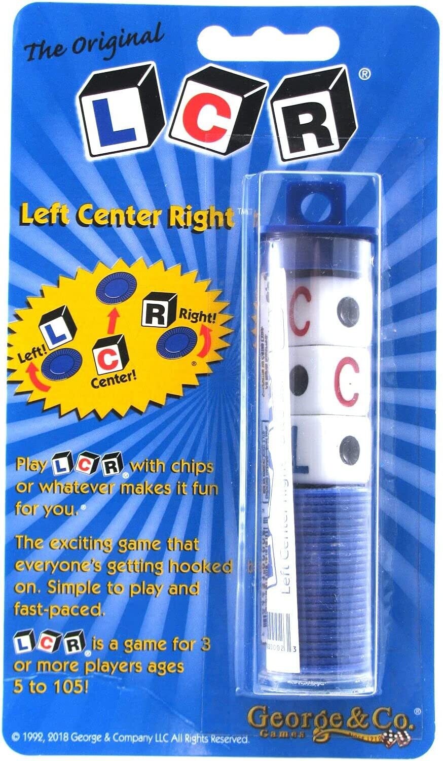 LCR Dice Game