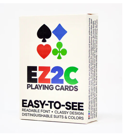 Playing Cards EZ2C Easy to See