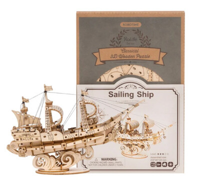 DIY Wooden Sailing Ship