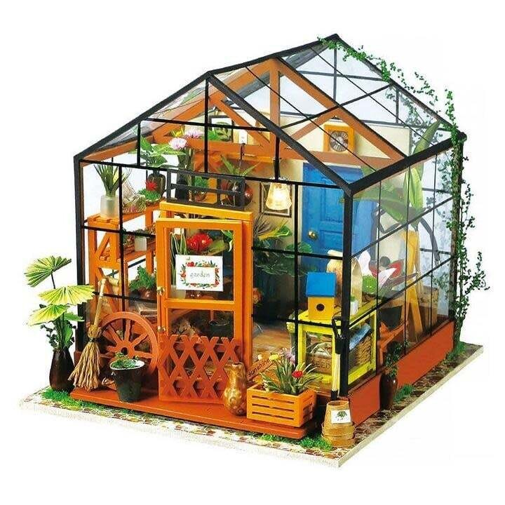 DIY Miniatures Cathy's Flower House