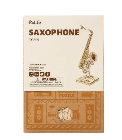 DIY Wooden Saxophone