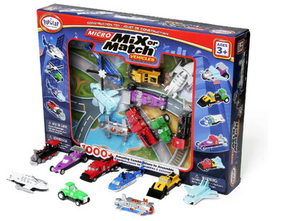 Magnetic Mix or Match Micro Vehicles Deluxe