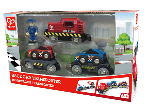 Train Cars Race Car Transporter