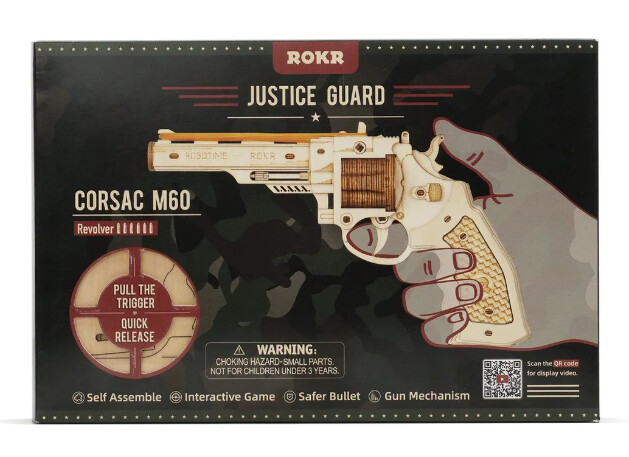 DIY Wooden Gun Corsac M60