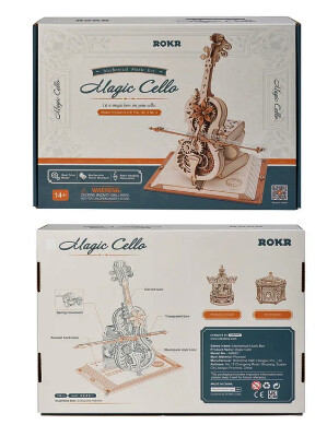 DIY Wooden Magic Cello