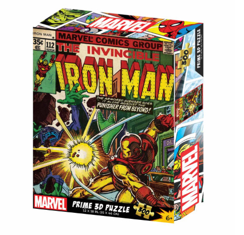 300pc 3D Comics Iron Man
