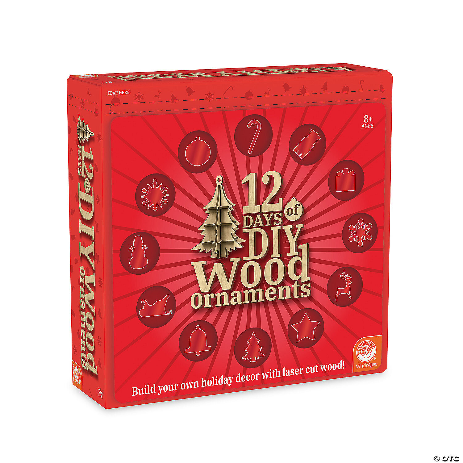 12 Days of DIY Wood Ornaments