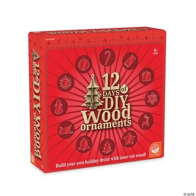 12 Days of DIY Wood Ornaments