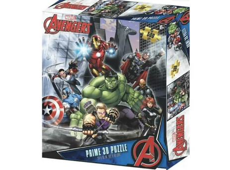 500pc 3D Marvel Avengers