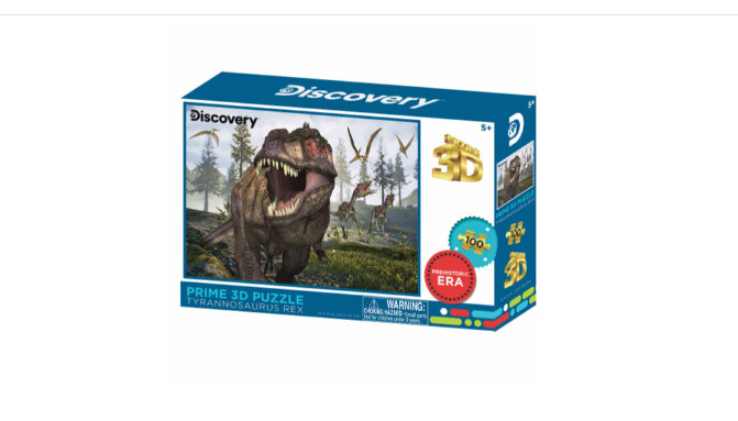 100pc 3D Discovery Tyrannosaurus Rex