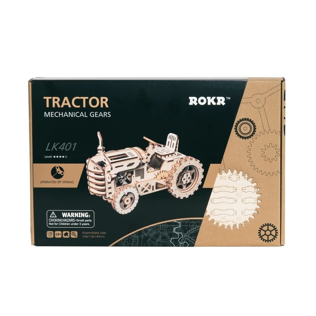 DIY Wooden Tractor