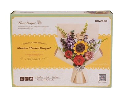 DIY Wooden Flower Bouquet