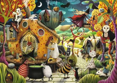 1000pc Happy Halloween Puzzle