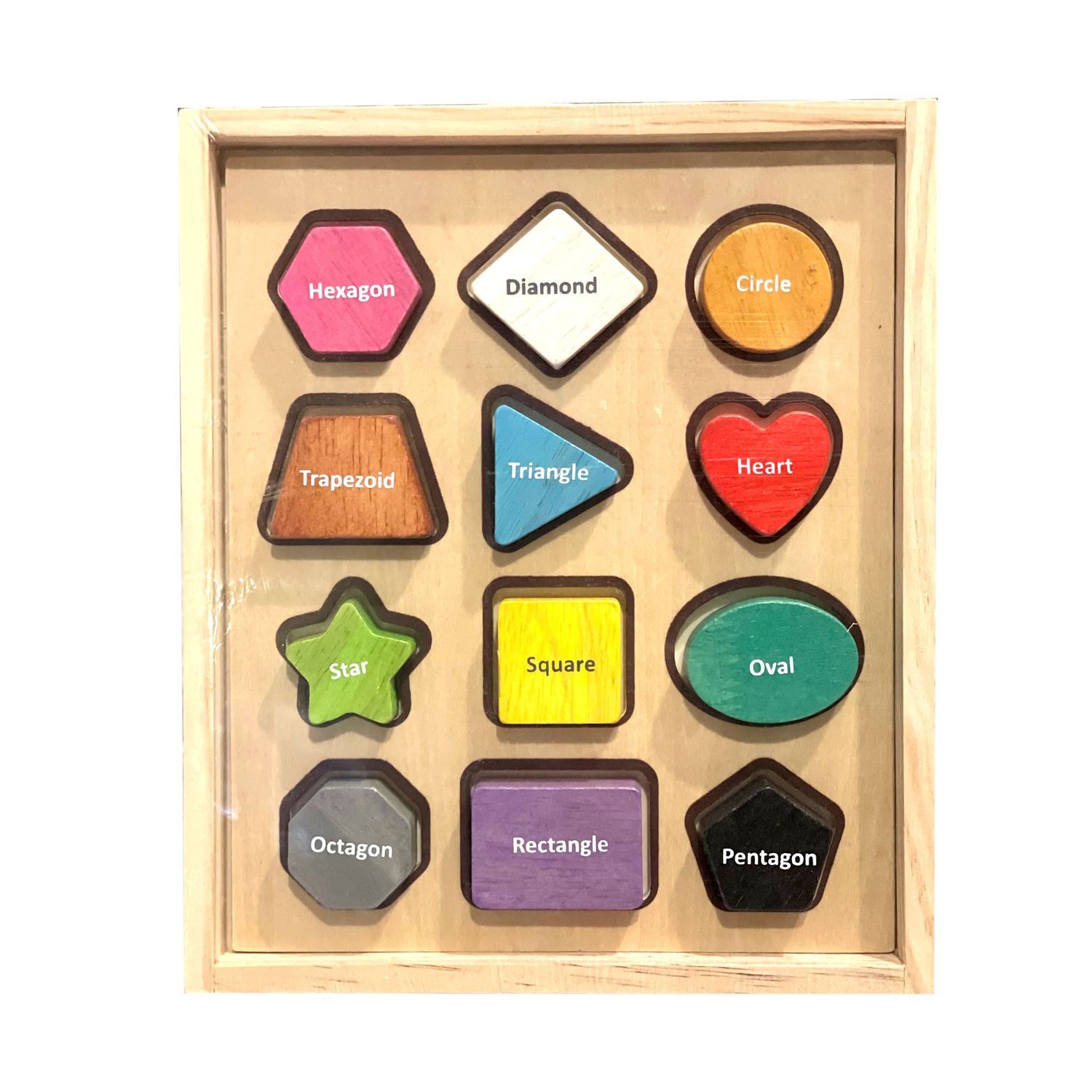 Wooden Shape Sorter Basic Puzzle