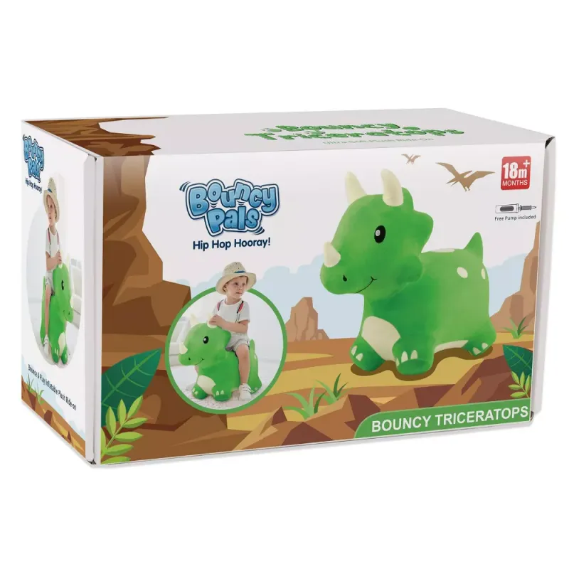 Bouncy Triceratops