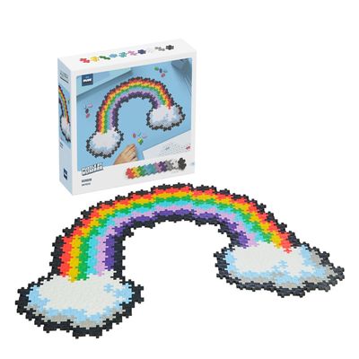 Plus Plus Puzzle By Number Rainbow