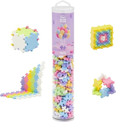 Plus Plus Tube 240pc Pastel