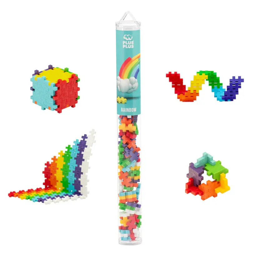 Plus Plus Tube Rainbow