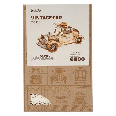DIY Wooden Vintage Car VW