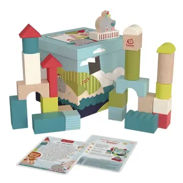 Babablocks Building Blocks Wilma Whale
