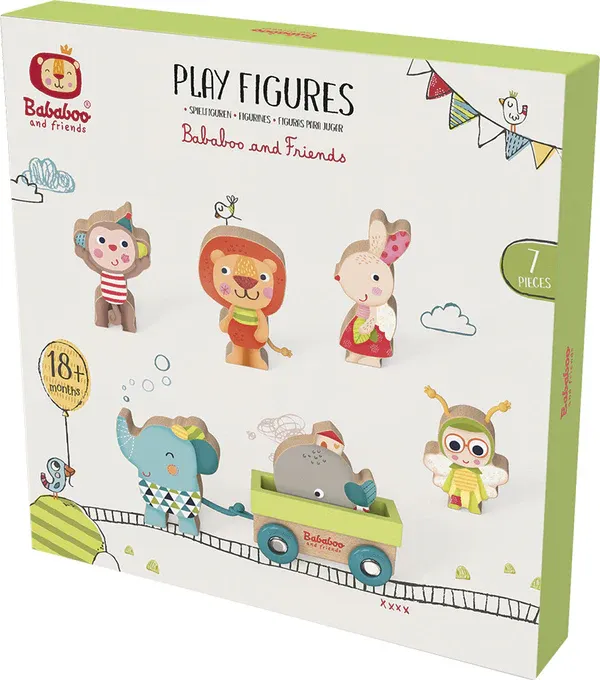 Bababoo and Friends Play Figures