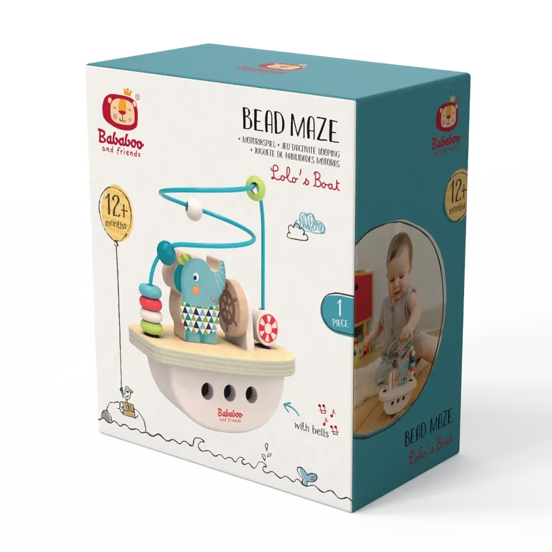 Bababoo Boat Bead Maze Elephant Lolo's