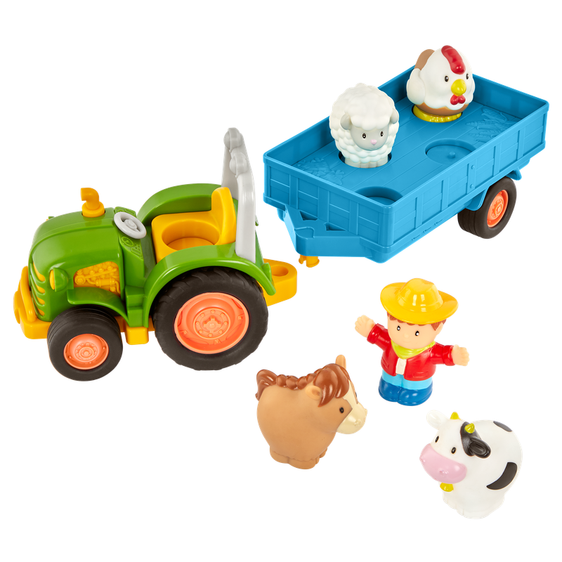 Light and Sound Tractor with Animals