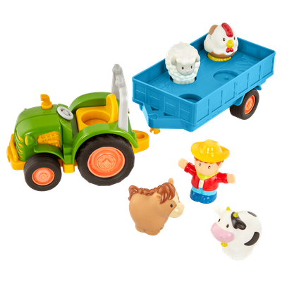Light and Sound Tractor with Animals