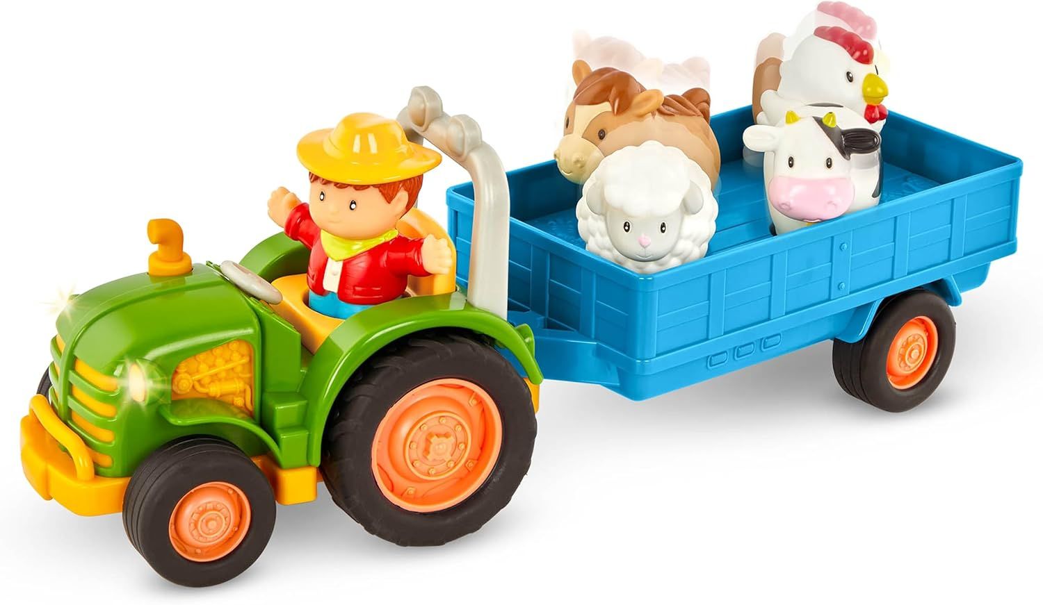 Light and Sound Tractor with Animals