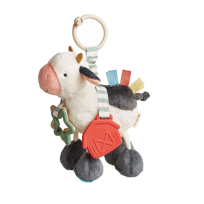 Itzy Link &amp; Love Cow  Activity Plush