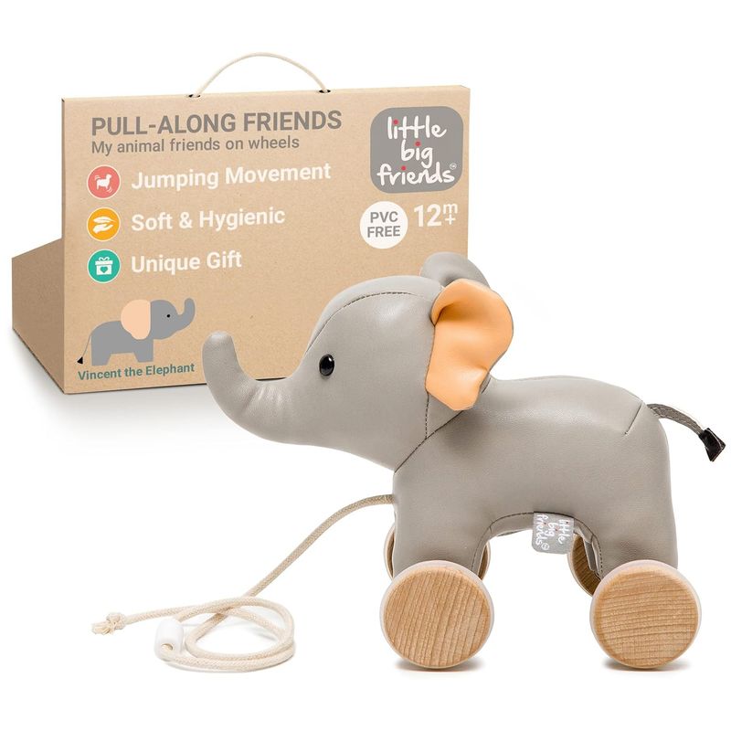 Pull Along Friends Elephant Vincent