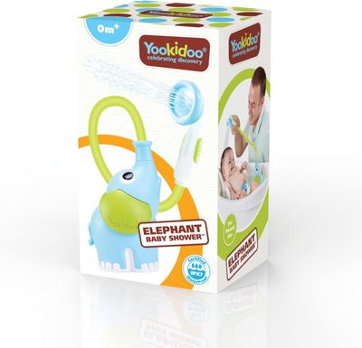 Baby Shower Elephant Turquoise