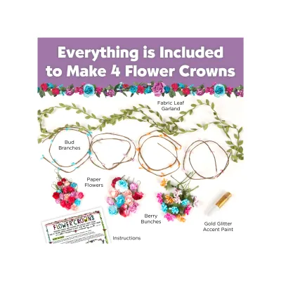 Flower Crowns Craft Kit