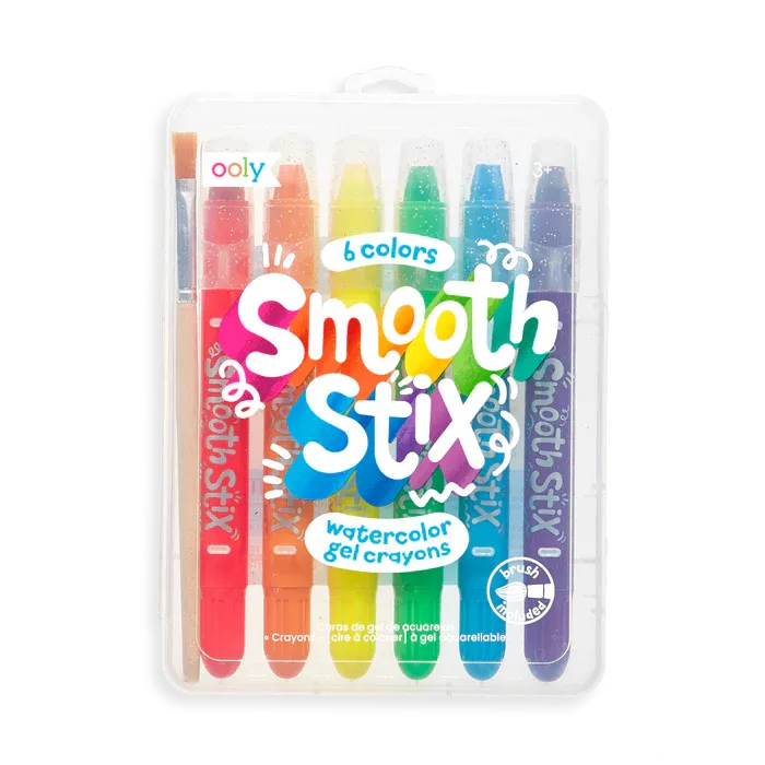 Gel Crayons Smooth Stix Watercolor 7 PC Set