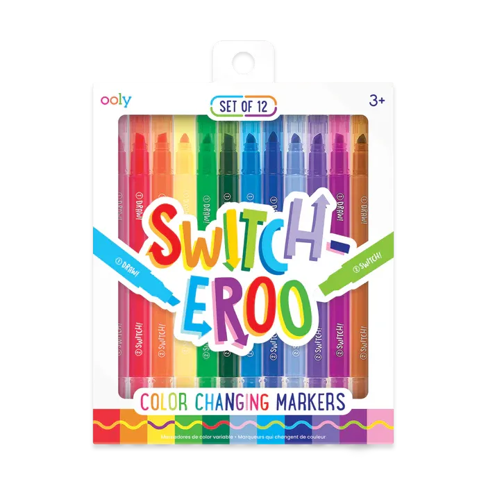Markers Switch-eroo! Color-Changing Set of 12