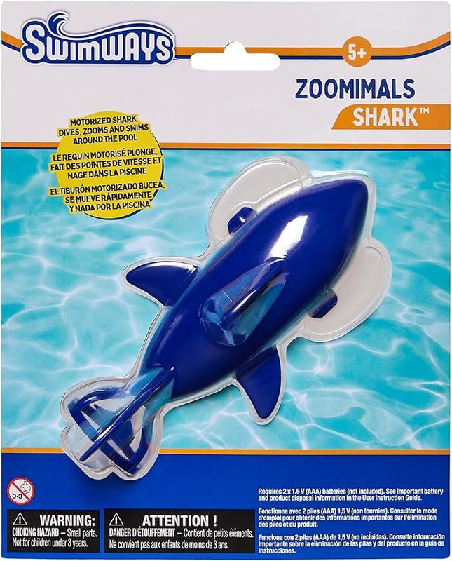 SwimWays Zoominals Shark Pool Toy